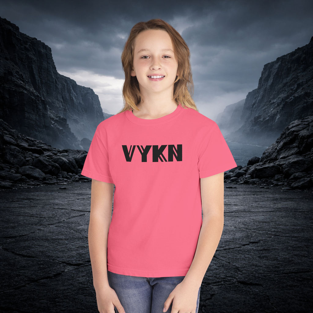 VYKN™ Youth Classic Tee – Black Logo