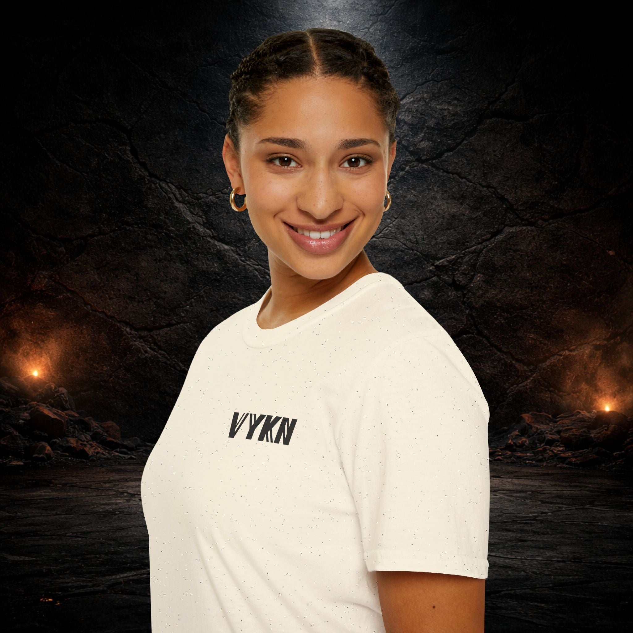 VYKN Kraken Siege graphic t-shirt with bold sea monster artwork