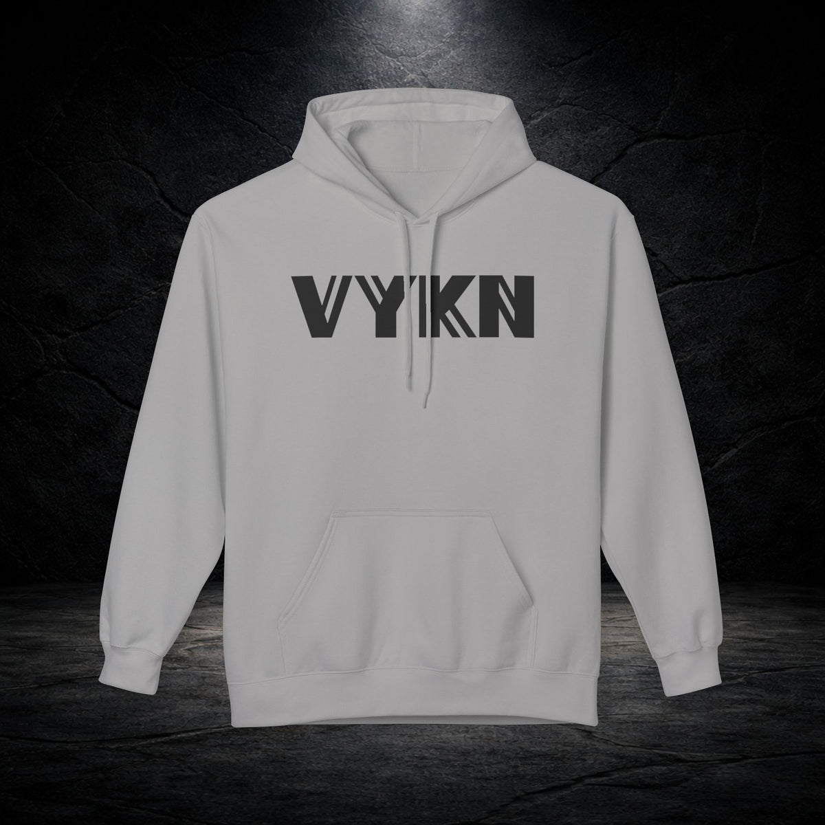 VYKN™ Classic Hoodie – Black Logo