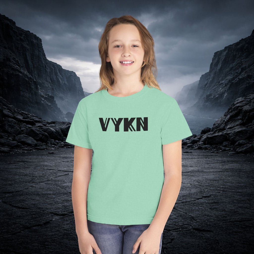VYKN™ Youth Classic Tee – Black Logo