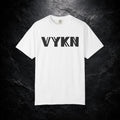 VYKN™ Shieldmaidens graphic t-shirt with bold warrior-inspired print