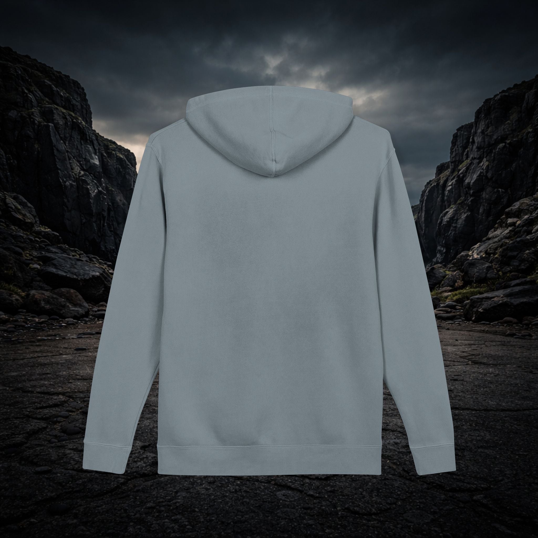 VYKN™ Distressed Embroidered Hoodie