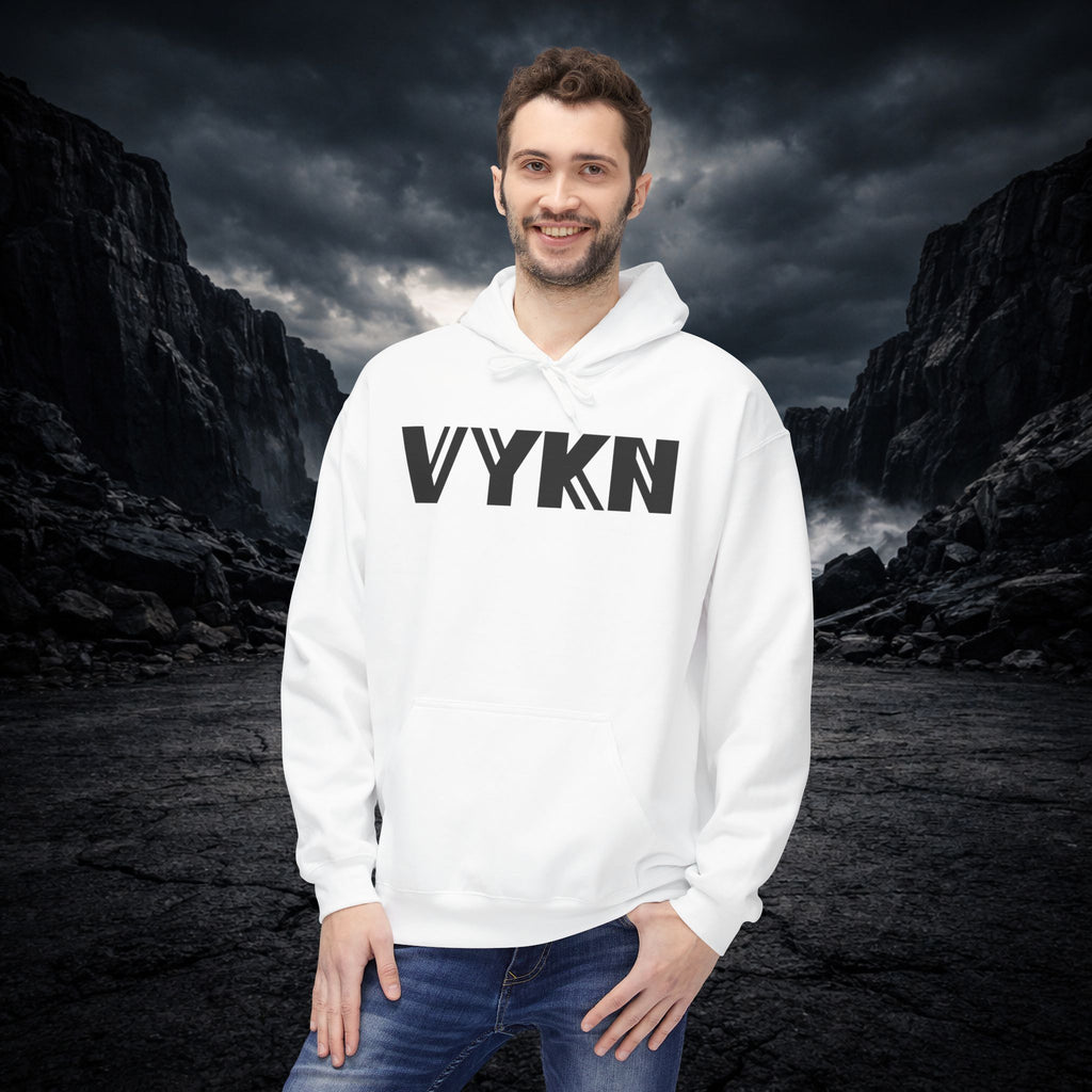 VYKN™ Classic Hoodie – Black Logo