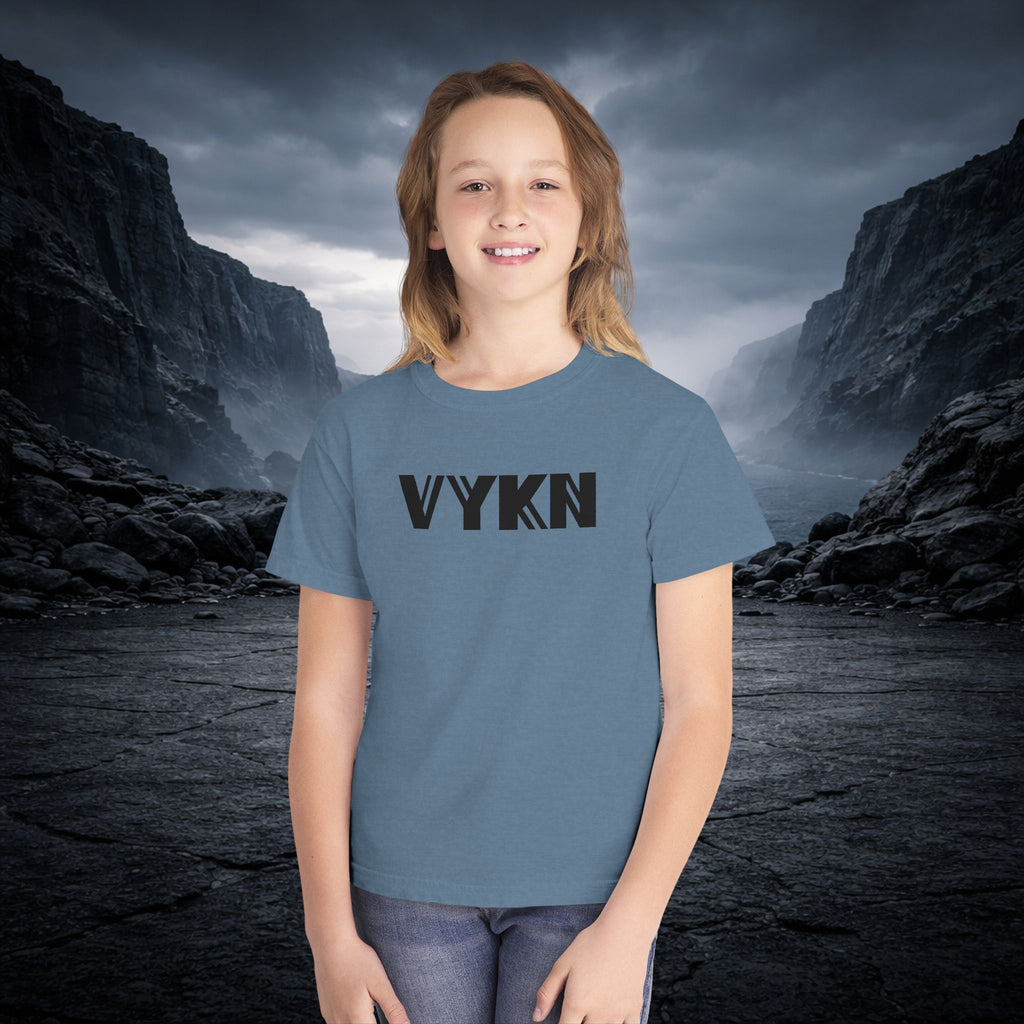 VYKN™ Youth Classic Tee – Black Logo