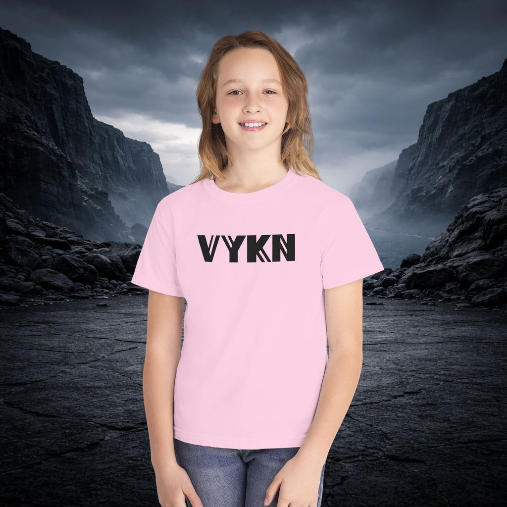 VYKN™ Youth Classic Tee – Black Logo