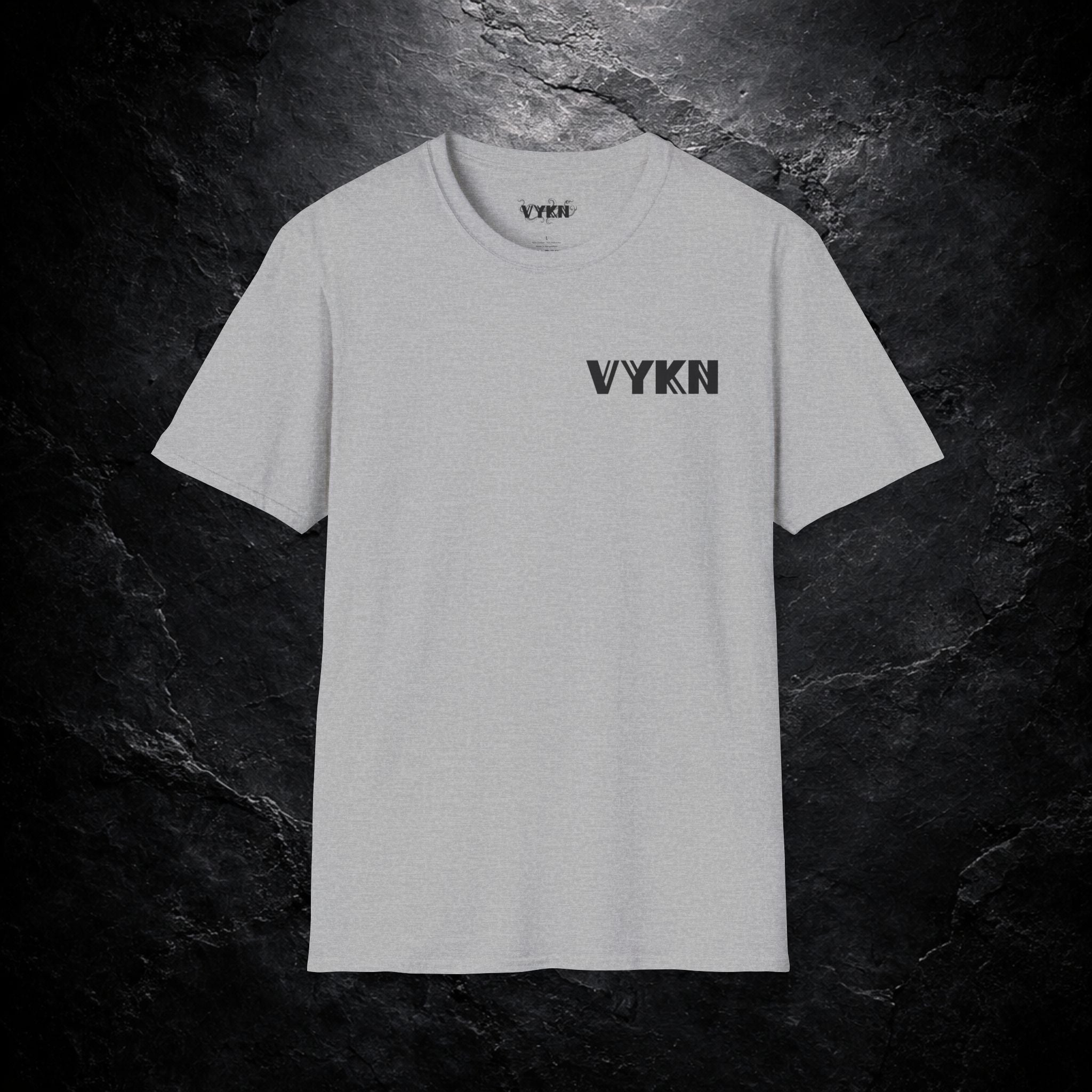 VYKN Kraken Siege graphic t-shirt with bold sea monster artwork