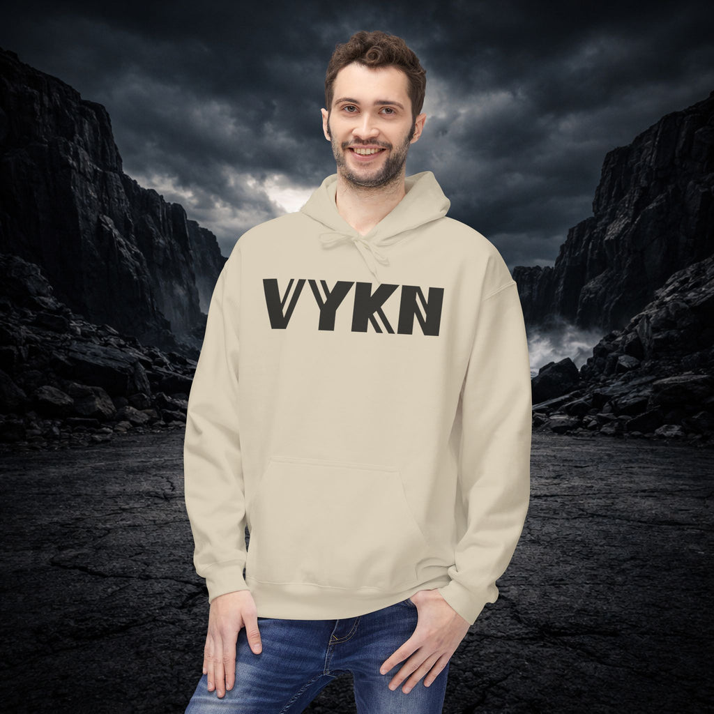 VYKN™ Classic Hoodie – Black Logo