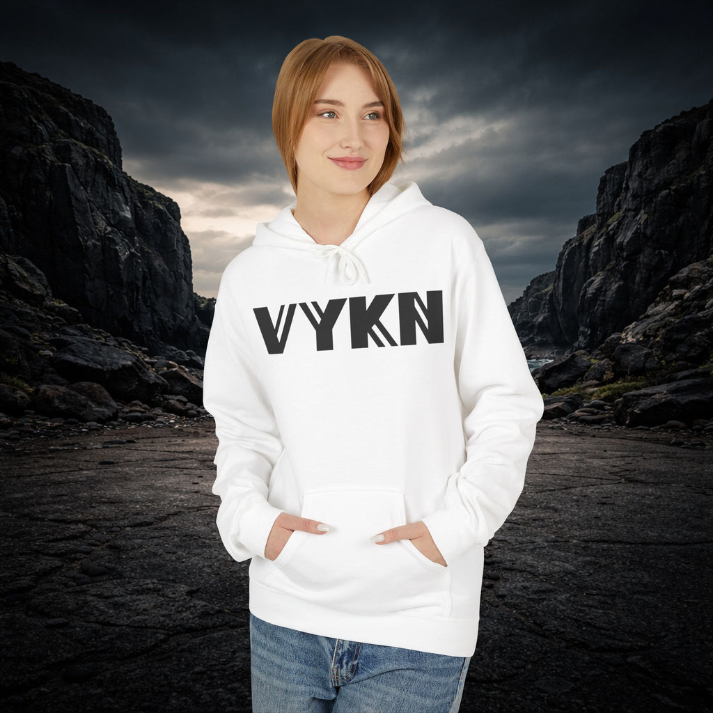 VYKN™ Classic Hoodie – Black Logo