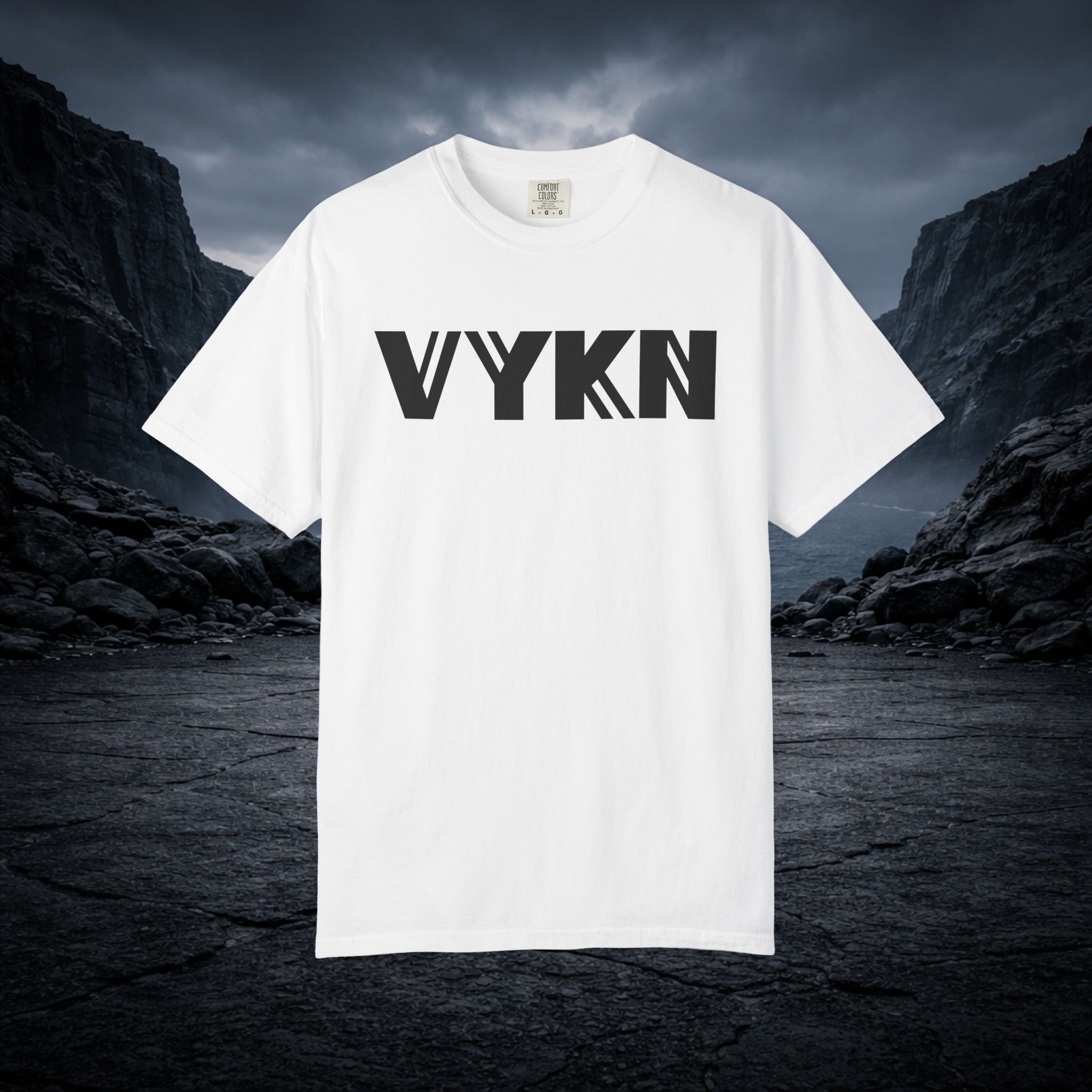 Classic Tee Black Logo — front view