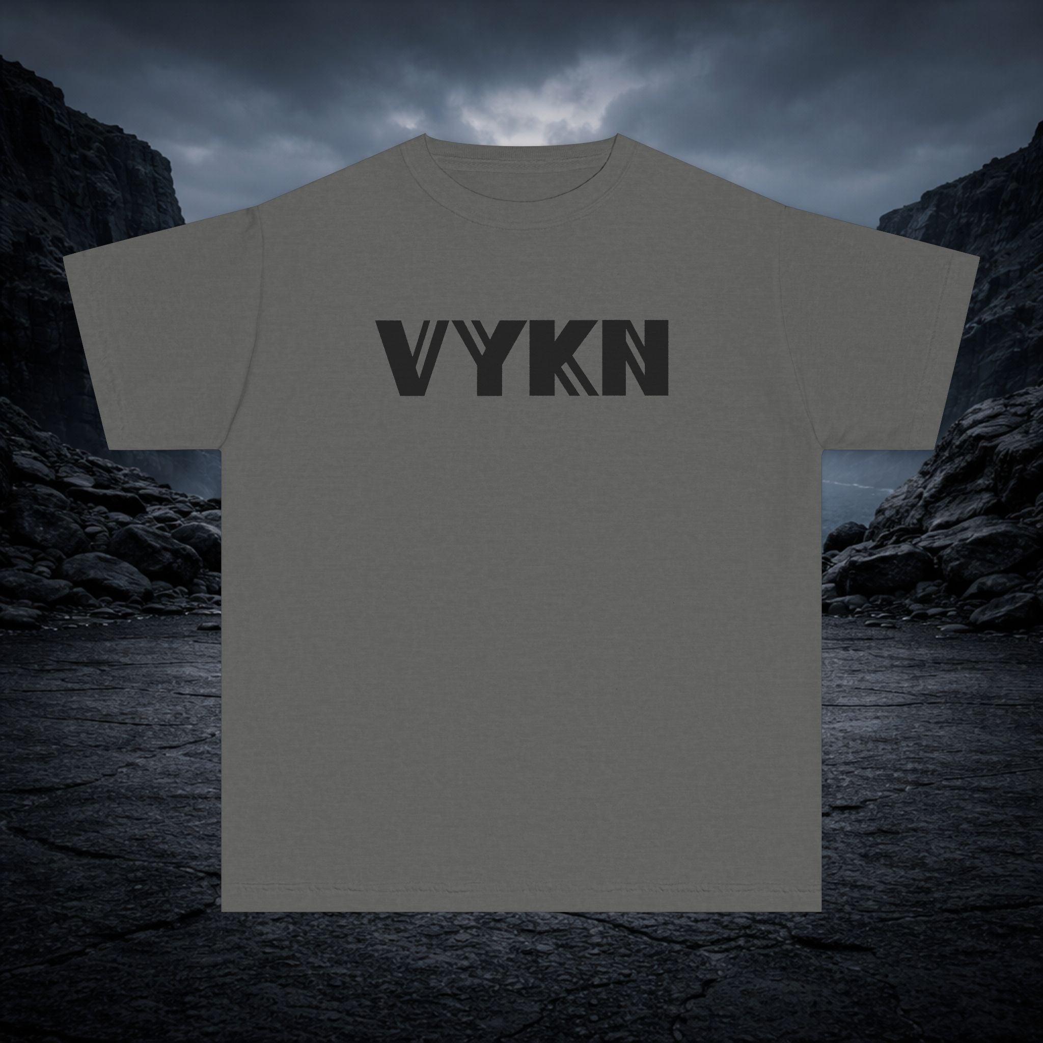 VYKN™ Youth Classic Tee – Black Logo