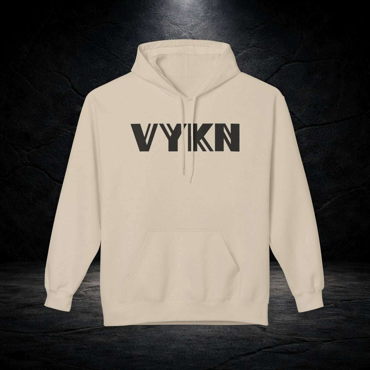 VYKN™ Classic Hoodie – Black Logo
