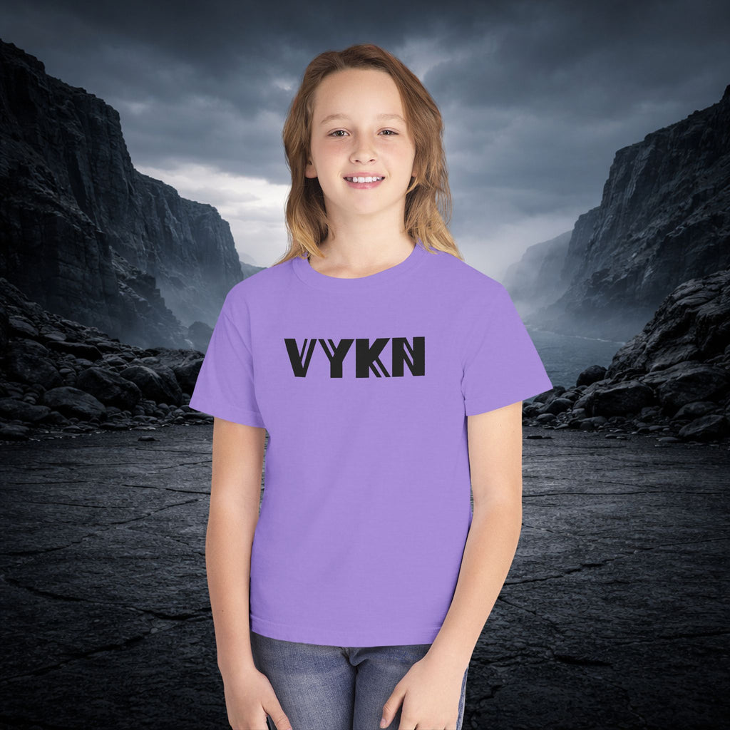 VYKN™ Youth Classic Tee – Black Logo
